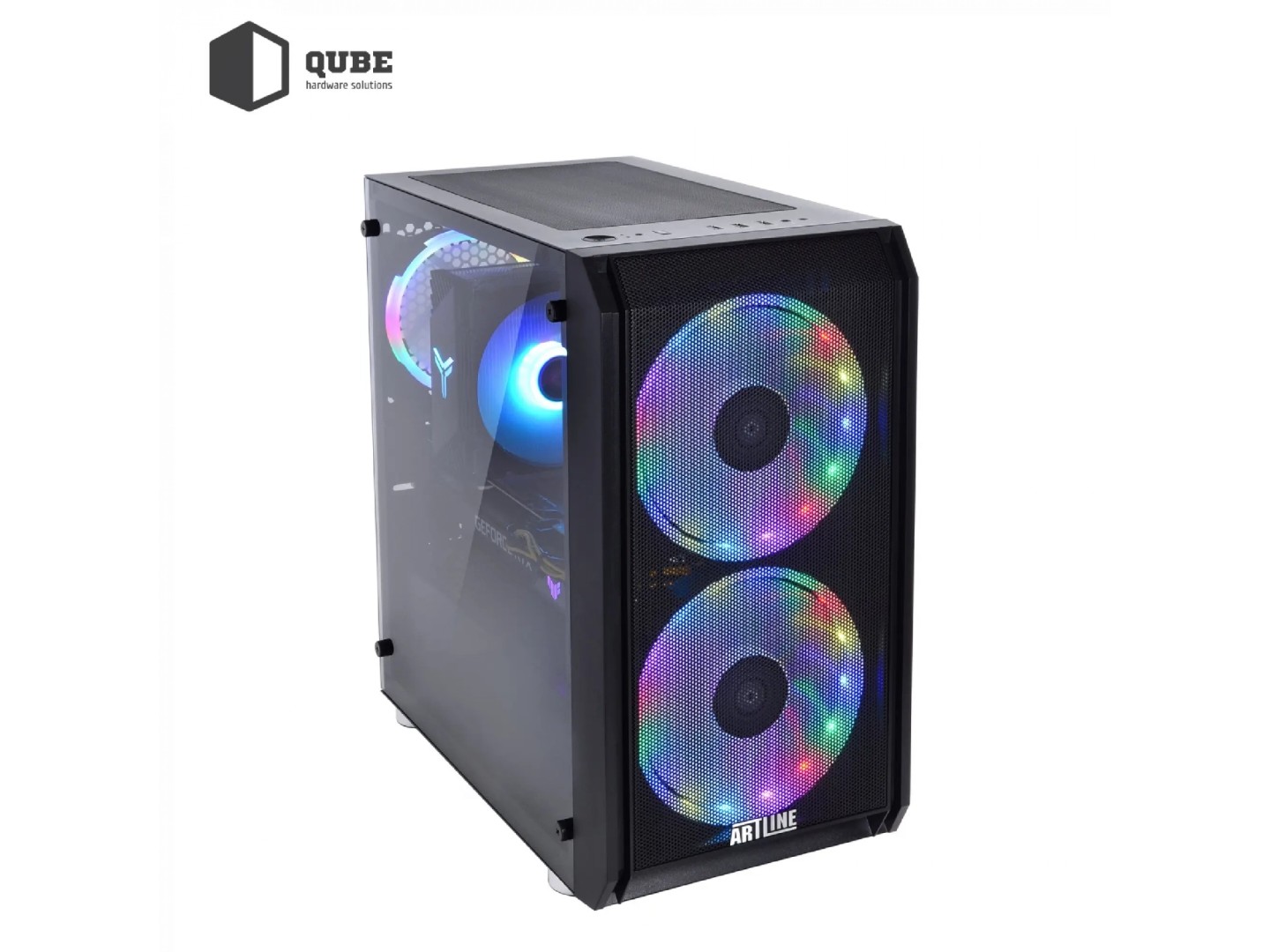 Системний блок QUBE QB Ryzen 5 5600 RTX 5050 8GB NM 3210 (Ryzen55600RTX50508GBNM3210) — фото 11