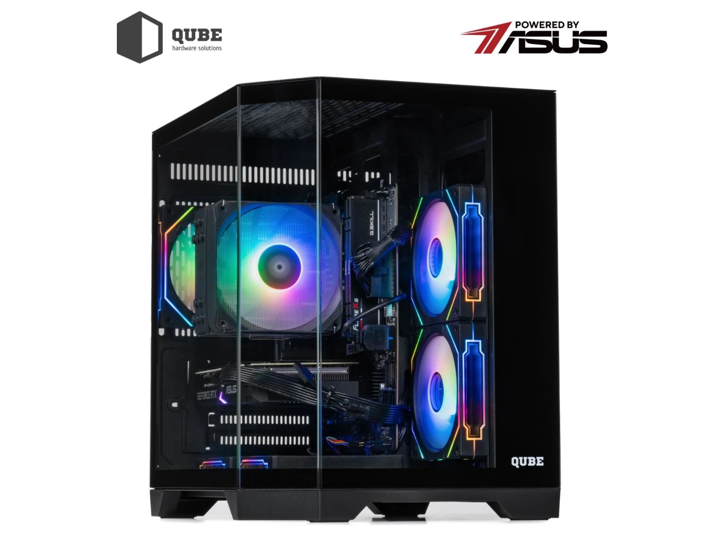 Системний блок QUBE QB Ryzen 5 5600 RTX 5060 Ti 16GB CRb 3210 (Ryzen55600RTX5060TI16GBCRb3210) — фото 11