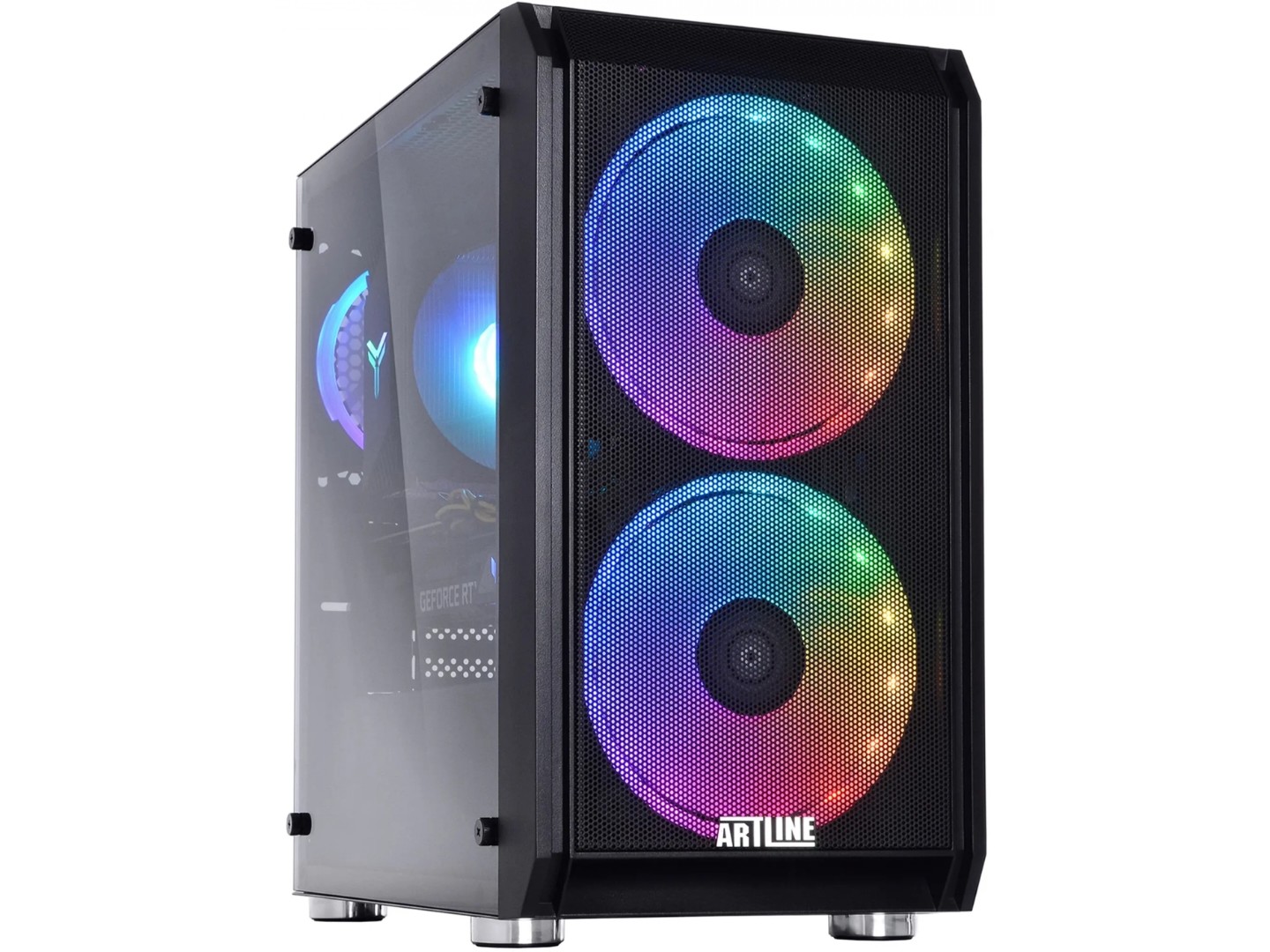 Системний блок QUBE QB Ryzen 5 5600 RTX 5060 Ti 8GB NM 1610 (Ryzen55600RTX5060TI8GBNM1610) — фото 2