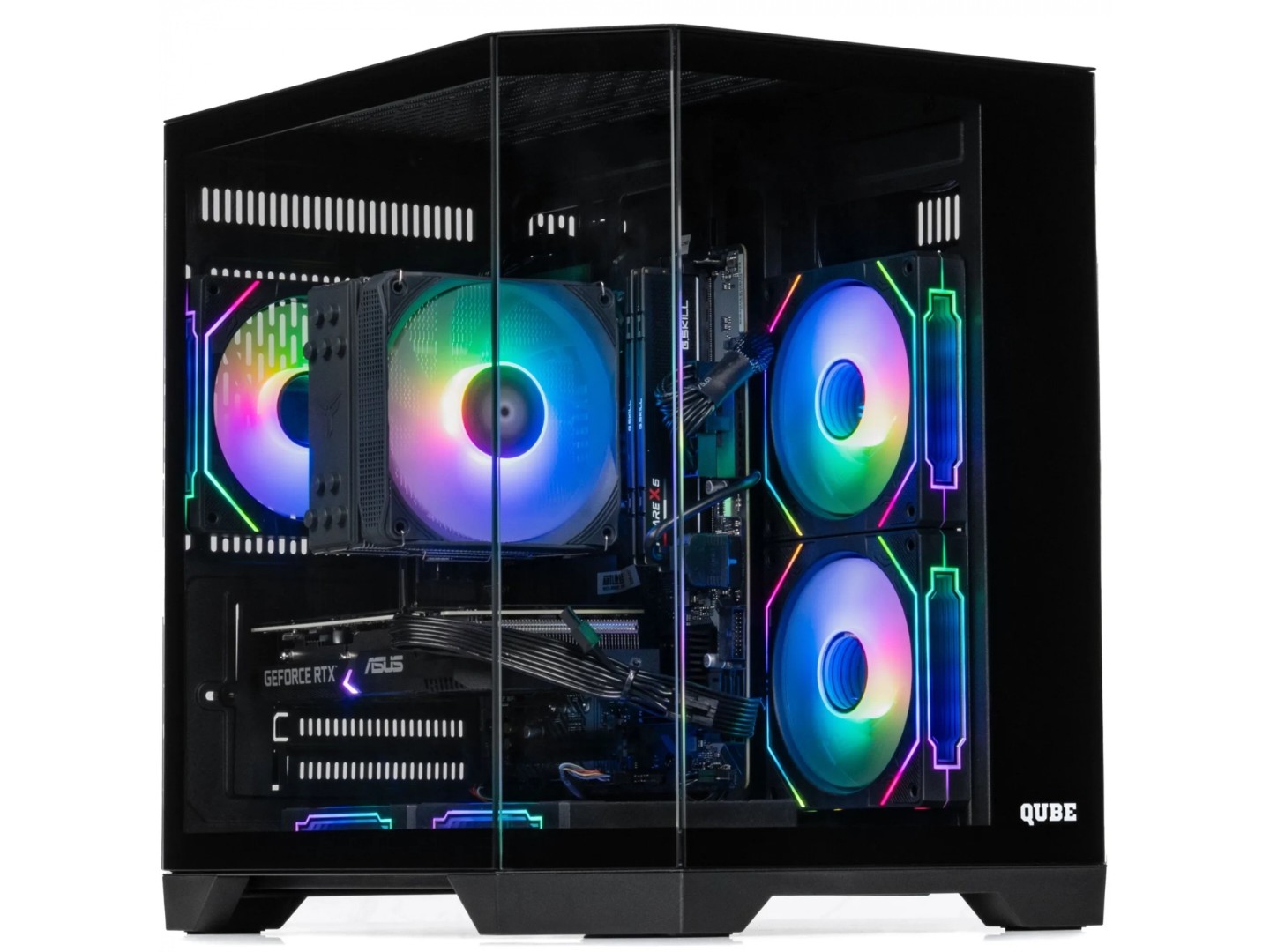 Системний блок QUBE QB Ryzen 5 5600X RTX 5050 8GB CRb 3220 (Ryzen55600XRTX50508GBCRb3220) — фото 2