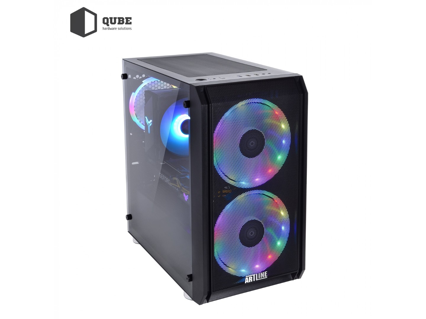 Системний блок QUBE QB Ryzen 5 5600X RTX 5060 Ti 16GB NM 321010Win (Ryzen55600XRTX5060TI16GBNM321010Win) — фото 13