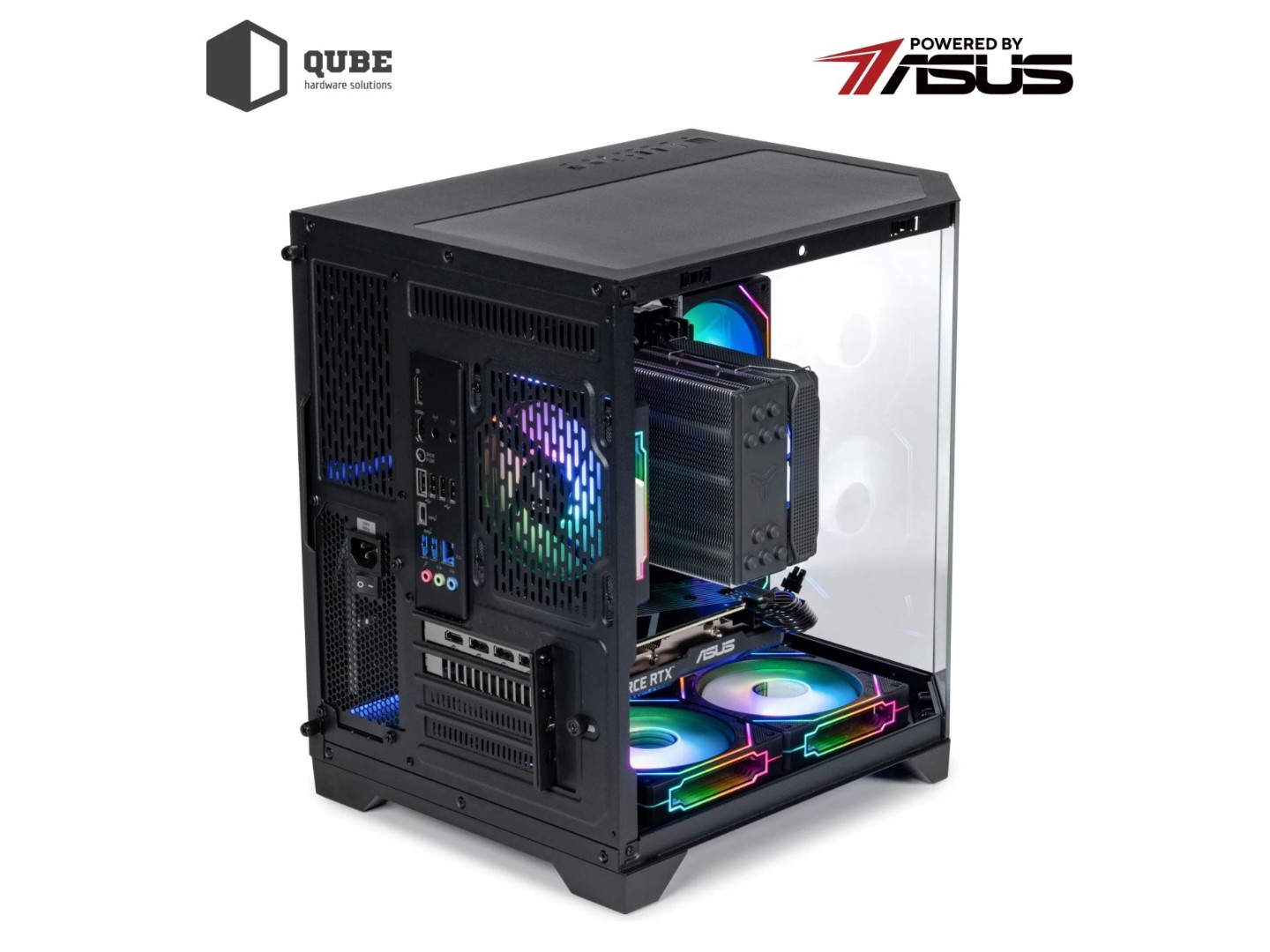 Системний блок QUBE QB Ryzen 5 7500F RTX 5060 8GB CRb 321010 (Ryzen57500FRTX50608GBCRb321010) — фото 13