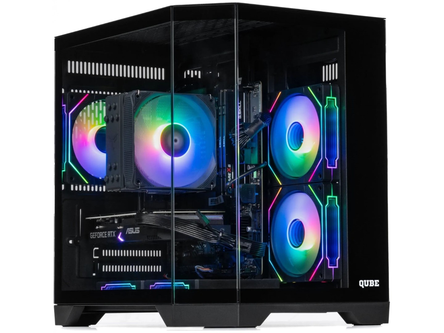 Системний блок QUBE QB Ryzen 5 7500F RTX 5060 Ti 8GB CRb 3210 (Ryzen57500FRTX5060TI8GBCRb3210) — фото 2