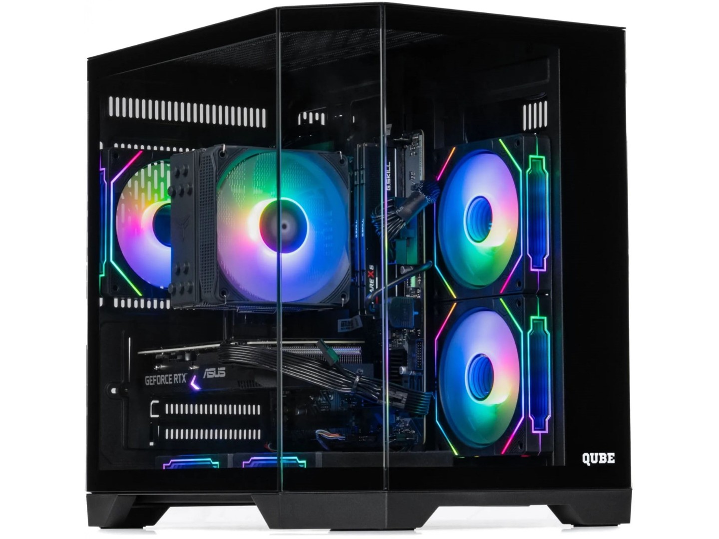 Системний блок QUBE QB Ryzen 5 7500F RTX 5060 Ti 8GB CRb 6410 (Ryzen57500FRTX5060TI8GBCRb6410) — фото 2