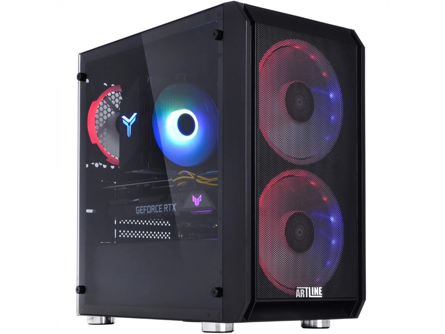 Системний блок QUBE QB Ryzen 5 8400F RTX 5050 8GB NM 321020 (Ryzen58400FRTX50508GBNM321020) — фото 3