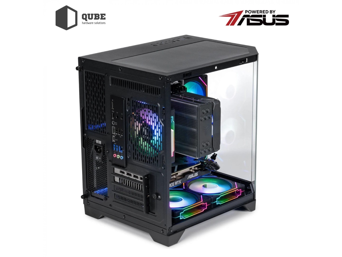Системний блок QUBE QB Ryzen 5 8400F RTX 5060 Ti 8GB CRb 321010 (Ryzen58400FRTX5060TI8GBCRb321010) — фото 13