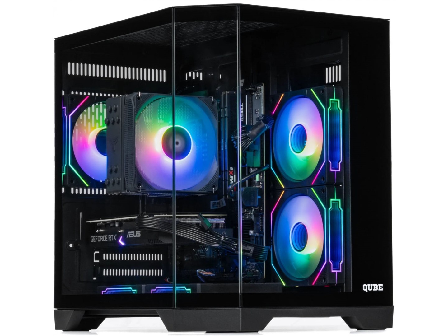 Системний блок QUBE QB Ryzen 5 8400F RTX 5060 Ti 8GB CRb 3210 (Ryzen58400FRTX5060TI8GBCRb3210) — фото 2