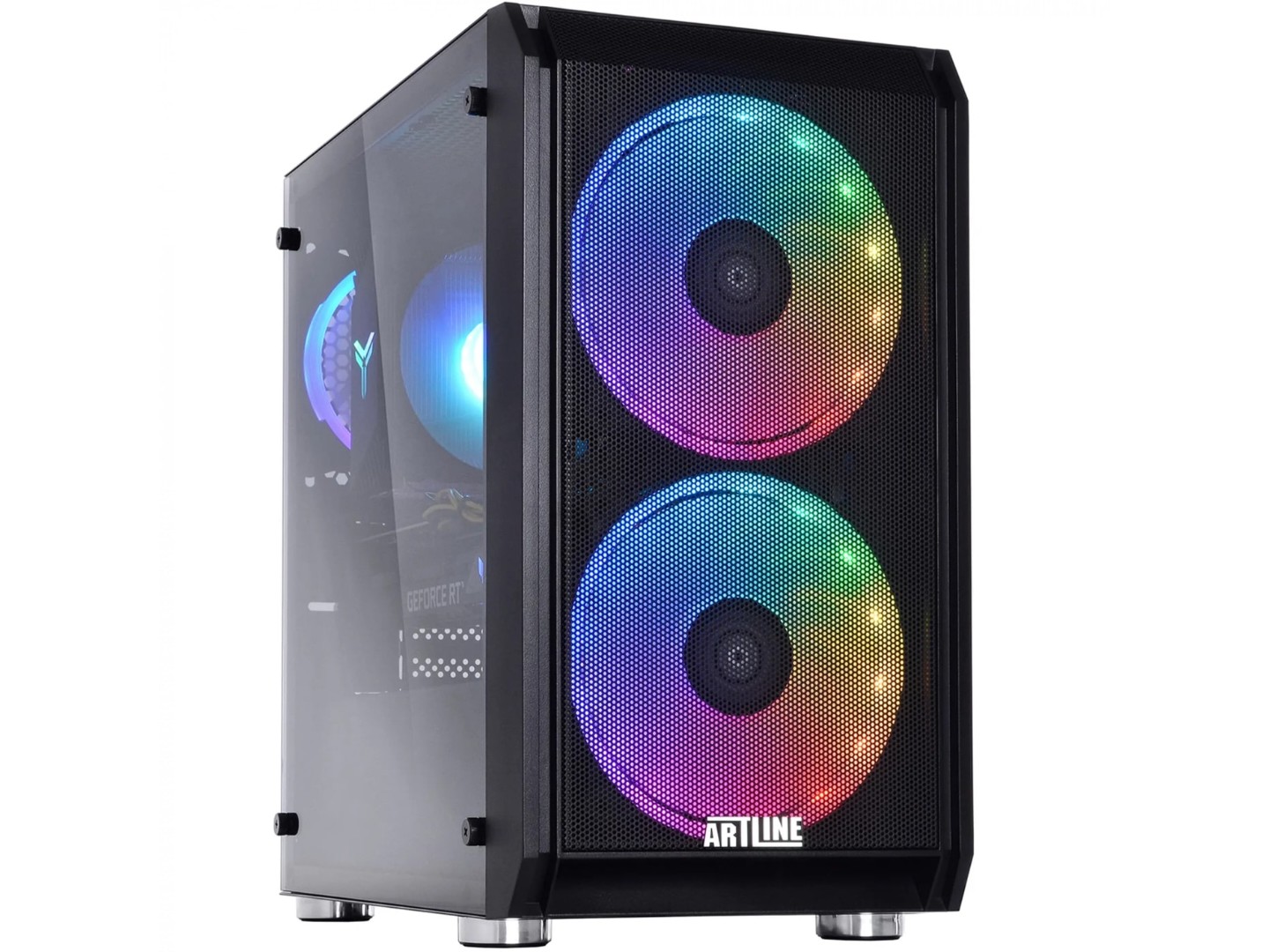 Системний блок QUBE QB Ryzen 7 7700 RTX 5050 8GB NM 3210 (Ryzen77700RTX50508GBNM3210) — фото 2
