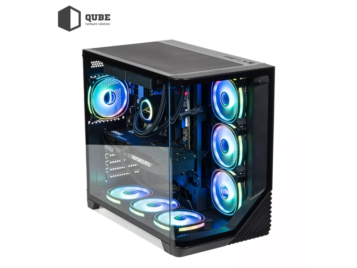 Системний блок QUBE QB Ryzen 7 9700X RTX 5050 8GB MRGb 641020 (Ryzen79700XRTX50508GBMRGb641020) — фото 9