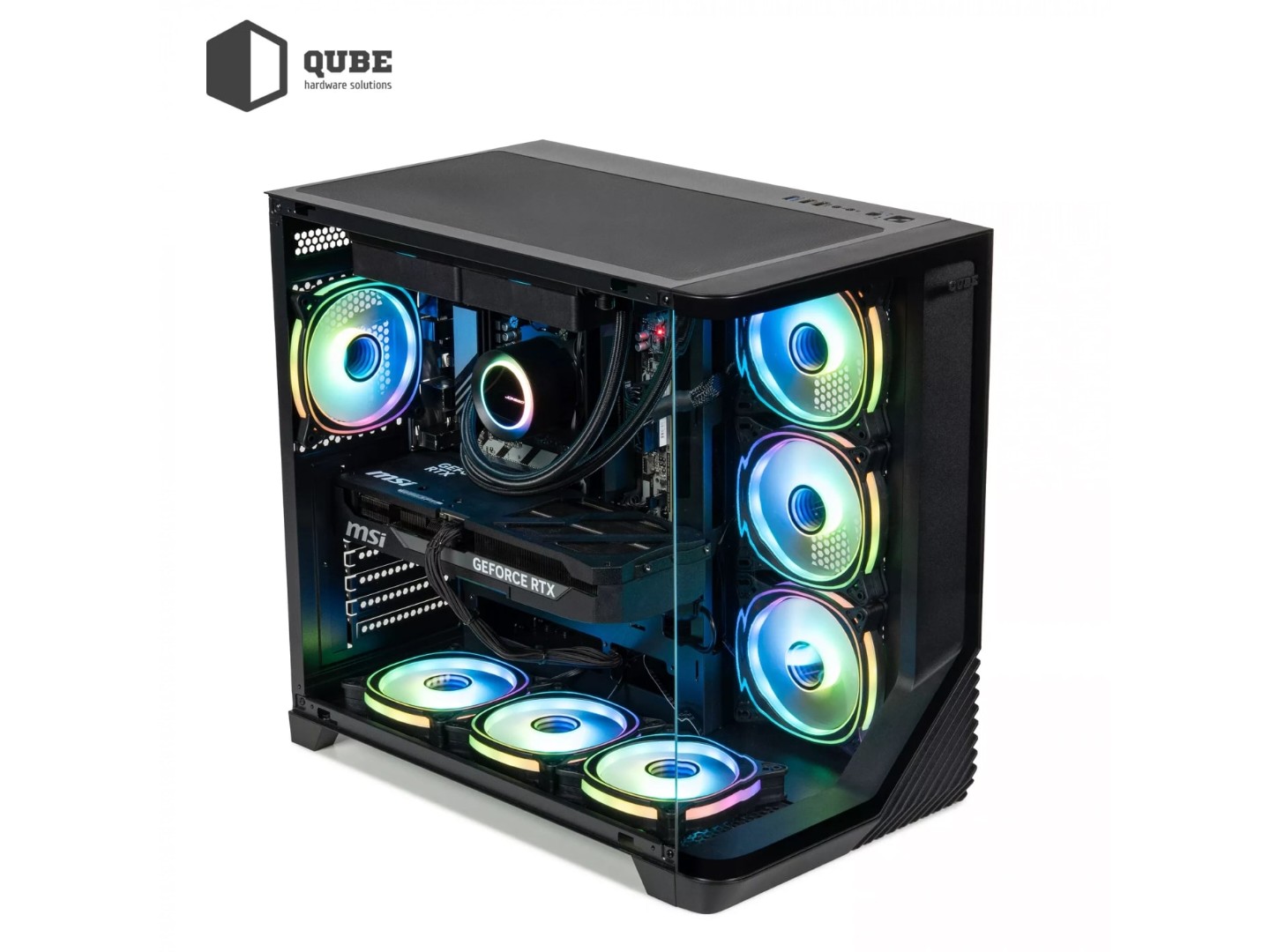 Системний блок QUBE QB Ryzen 7 9700X RTX 5050 8GB MRGb 6410 (Ryzen79700XRTX50508GBMRGb6410) — фото 9