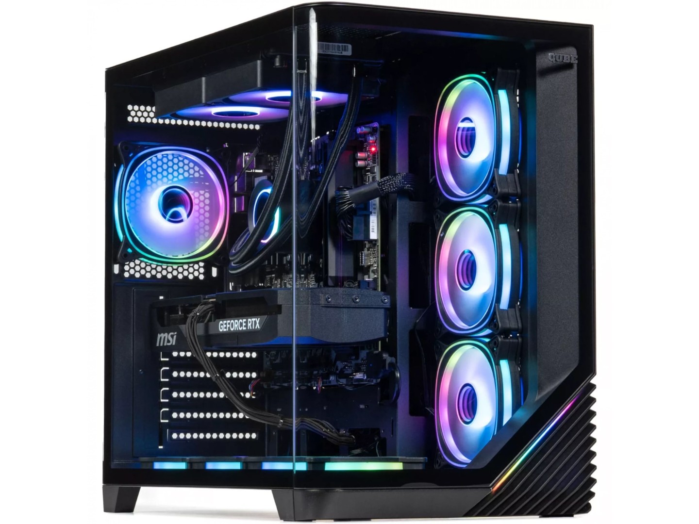 Системний блок QUBE QB Ryzen 7 9700X RTX 5050 8GB MRGb 642020 (Ryzen79700XRTX50508GBMRGb642020) — фото 2