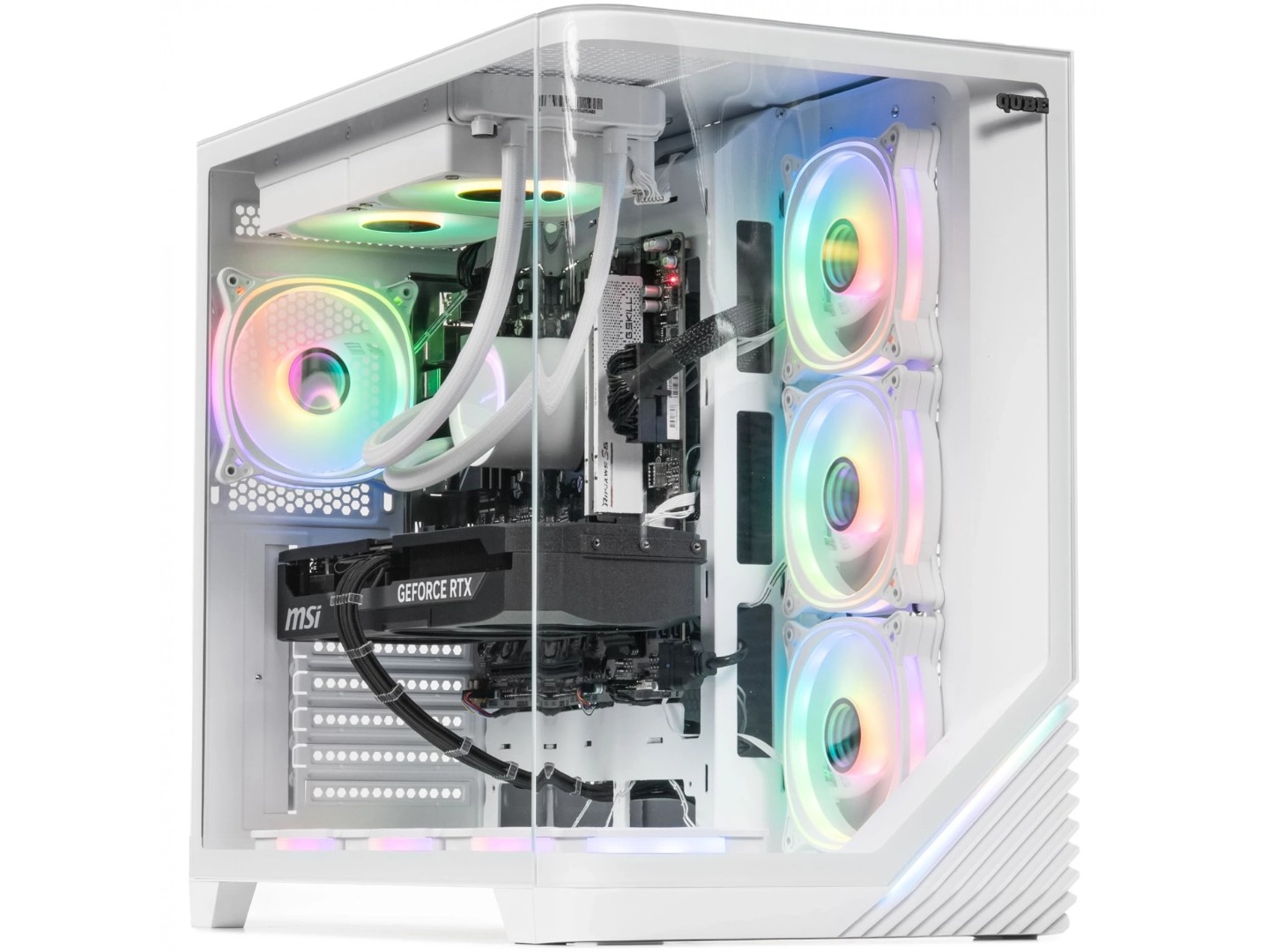 Системний блок QUBE QB Ryzen 7 9700X RTX 5050 8GB MRGw 321010 (Ryzen79700XRTX50508GBMRGw321010) — фото 2