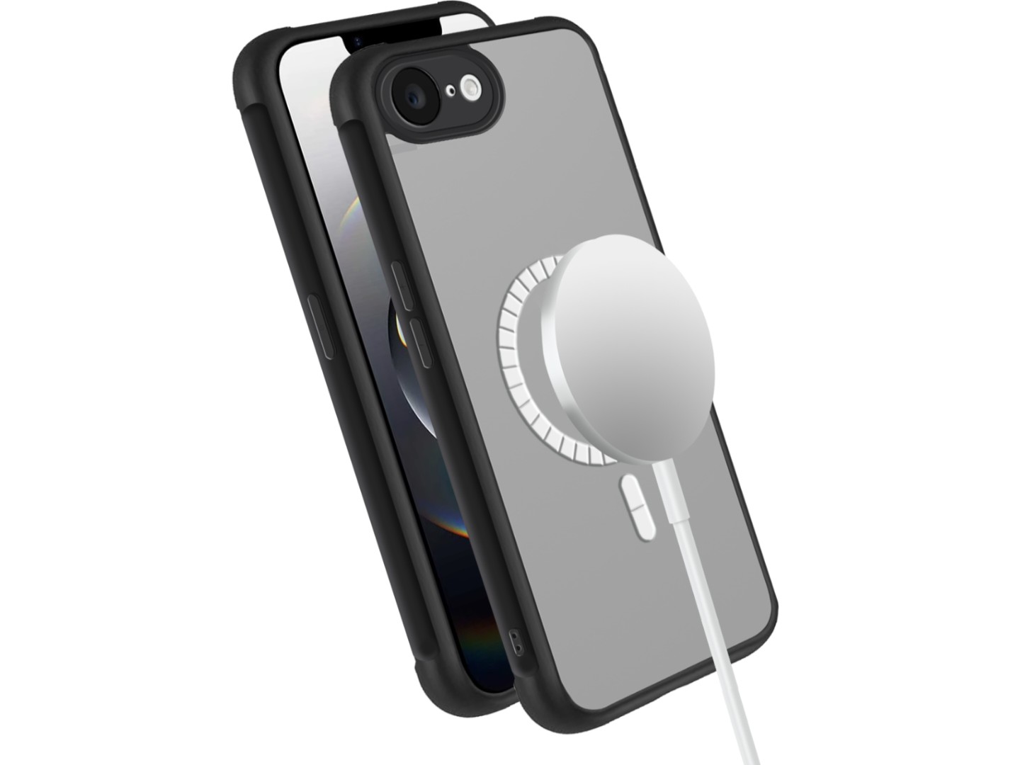 Чохол для смартфону MAKE Shadow plus Magnet for Apple iPhone 17e/16e, Black (MCSDM-AI17E/16EBK) — фото 4