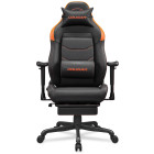 Черный с оранжевым