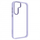 Прозорий з фіолетовим