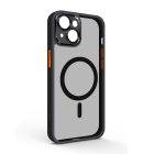 Чорний з помаранчевим