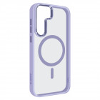 Прозорий з фіолетовим