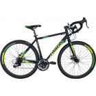 Черный с зеленым