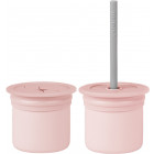 Розовый с серым