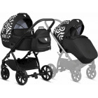 Чорний з білим