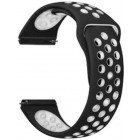 Черный с белым