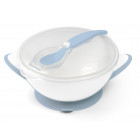 Голубой с белым