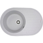 Белый с серым