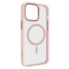 Прозорий з рожевим