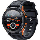 Чорний з помаранчевим