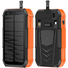 Черный с оранжевым