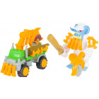 Зелений з білий