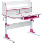 Білий з рожевим