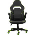 Черный с зеленым