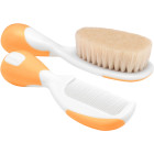 Помаранчевий з білим