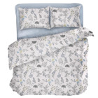 Белый с принтом