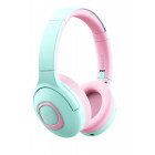 Голубой с розовым