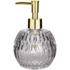 Прозорий з золотим