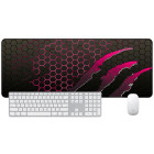 Черный с розовым