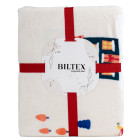 Белый с рисунком