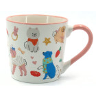 Белый с рисунком