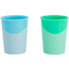 Зеленый с синим