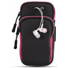 Чорний з рожевим