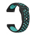 Чорний з синім