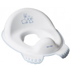 Белый с голубым