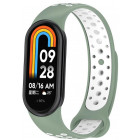 Зелений з білим