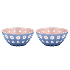 Синій з рожевим