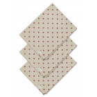 Бежевий/Бордовий