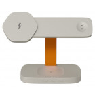 Оранжевый, серый