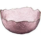 Прозрачный с розовым