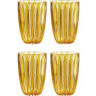 Прозорий з жовтим